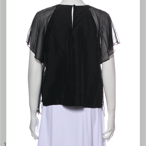 COPY - Thomas Wylde black silk top Small - Picture 3 of 3